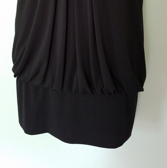 LONDON TIMES BLACK SLEEVELESS DRESS SIZE 10 - Picture 3 of 7
